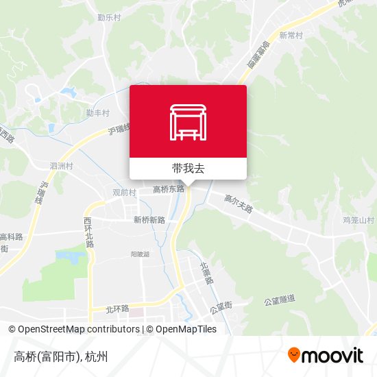 高桥(富阳市)地图