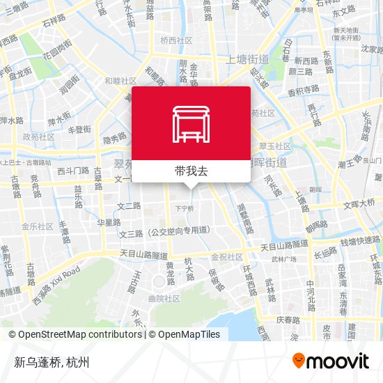 新乌蓬桥地图