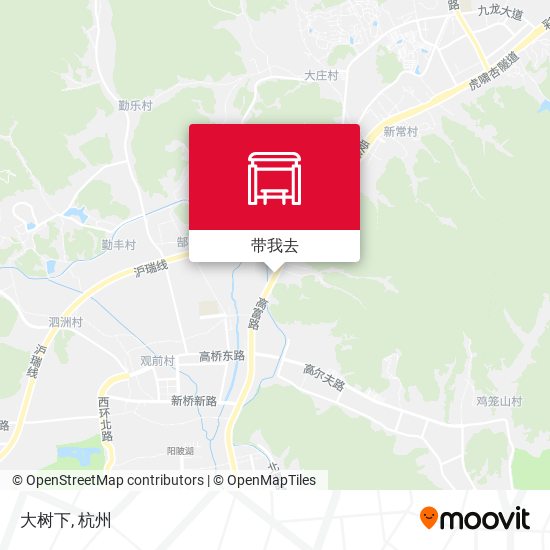 大树下地图