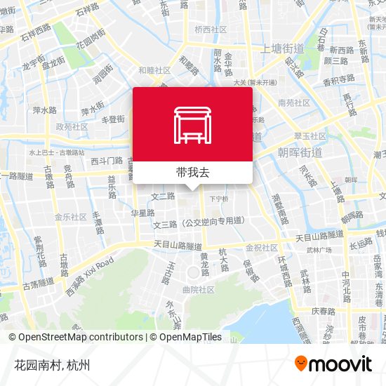 花园南村地图