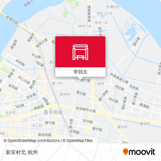 新安村北地图