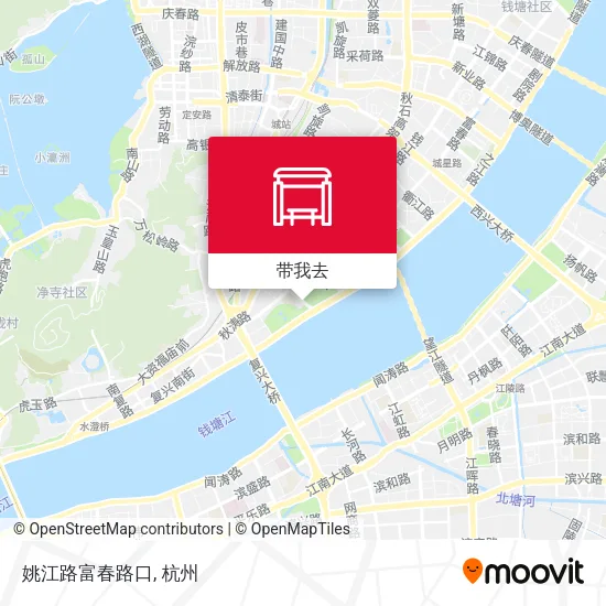 姚江路富春路口地图