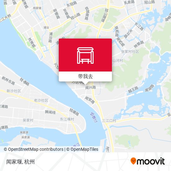闻家堰地图