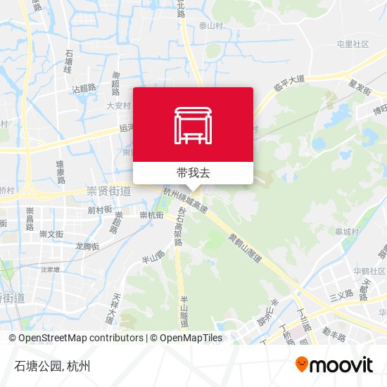 石塘公园地图