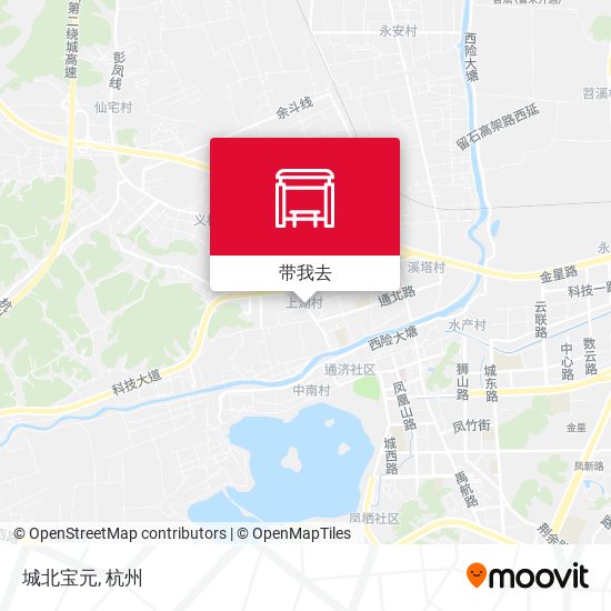 城北宝元地图