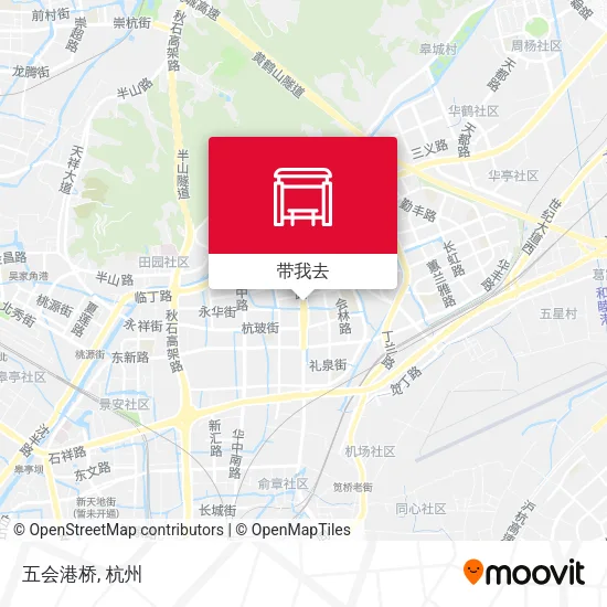 五会港桥地图