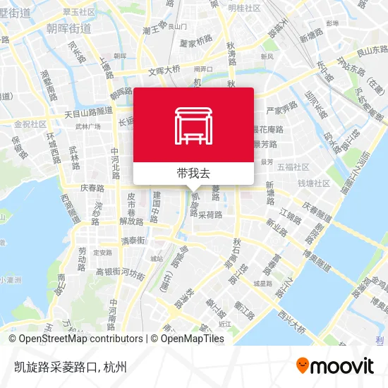 凯旋路采菱路口地图