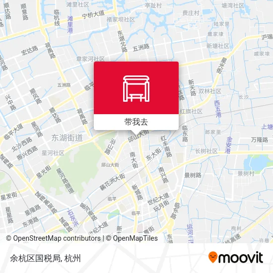 余杭区国税局地图