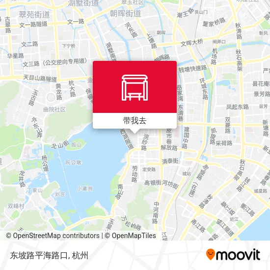 东坡路平海路口地图