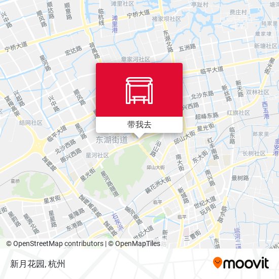 新月花园地图