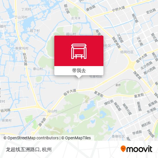 龙超线五洲路口地图