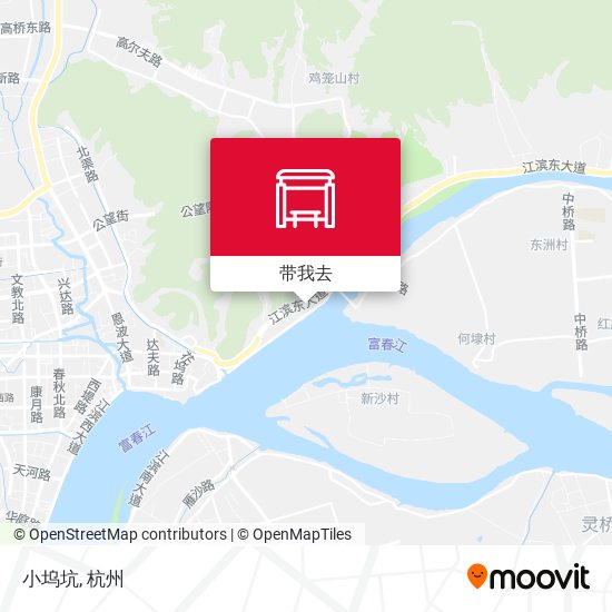 小坞坑地图