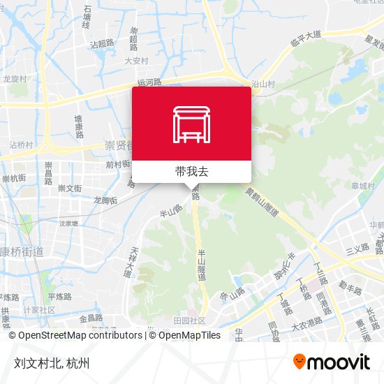 刘文村北地图