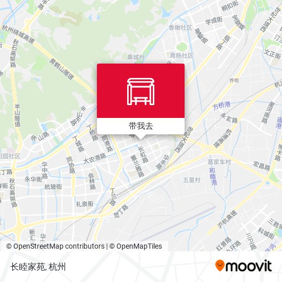 长睦家苑地图