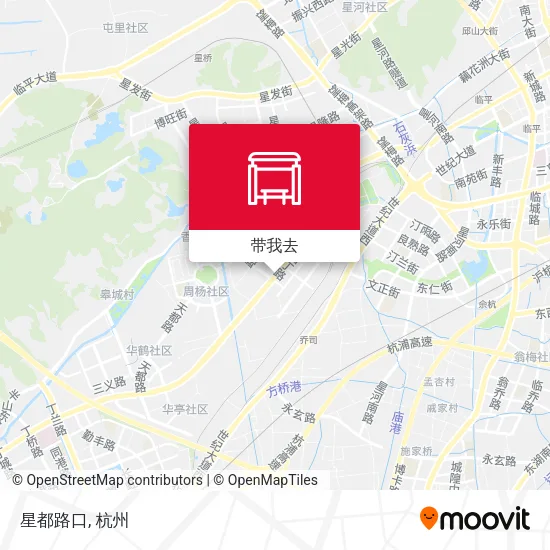 星都路口地图