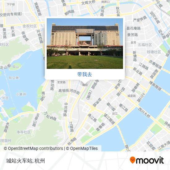 城站火车站地图