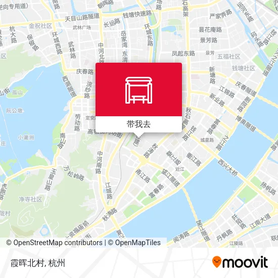 霞晖北村地图