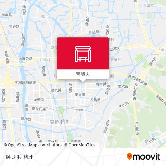 卧龙浜地图