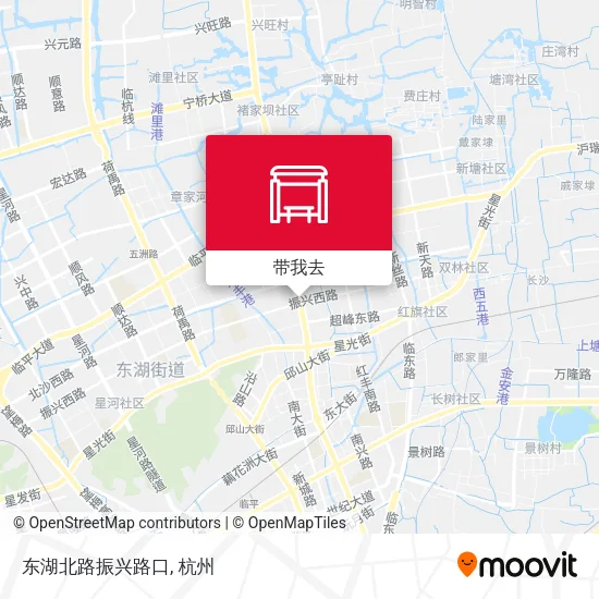 东湖北路振兴路口地图