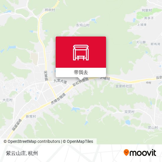紫云山庄地图