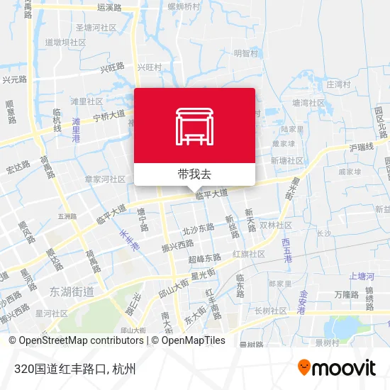 320国道红丰路口地图