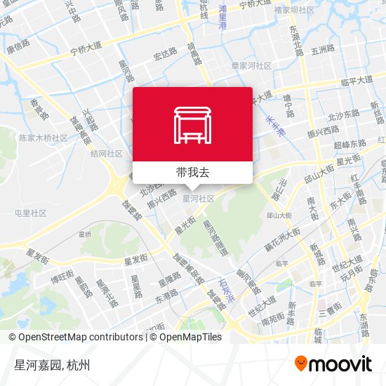 星河嘉园地图
