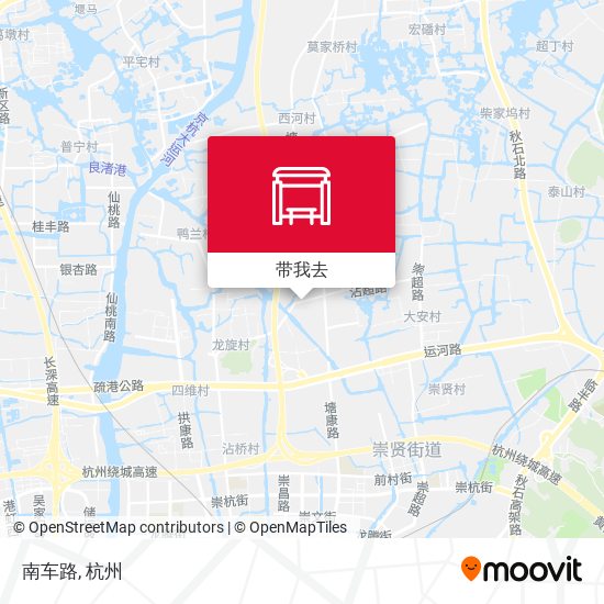 南车路地图