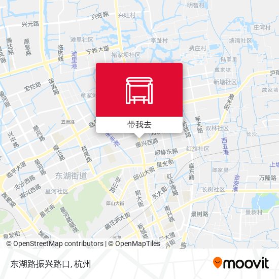 东湖路振兴路口地图