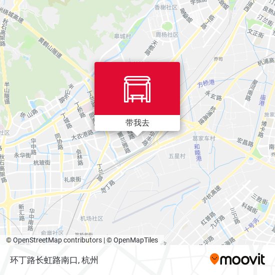 环丁路长虹路南口地图