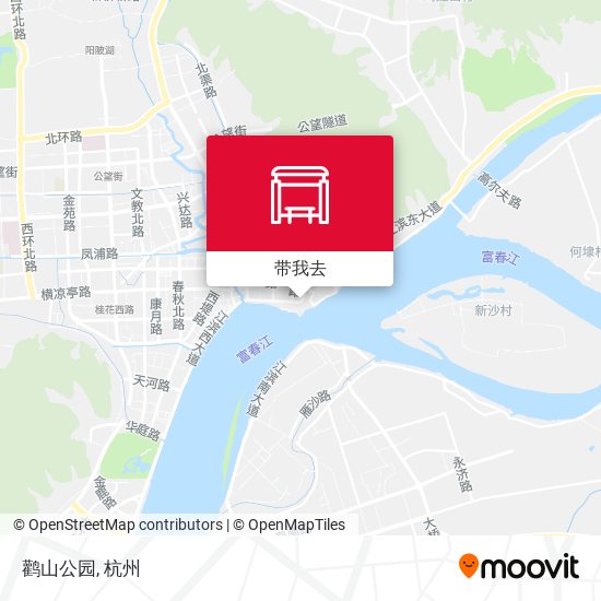 鹳山公园地图