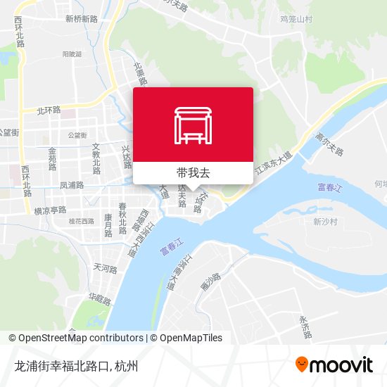 龙浦街幸福北路口地图