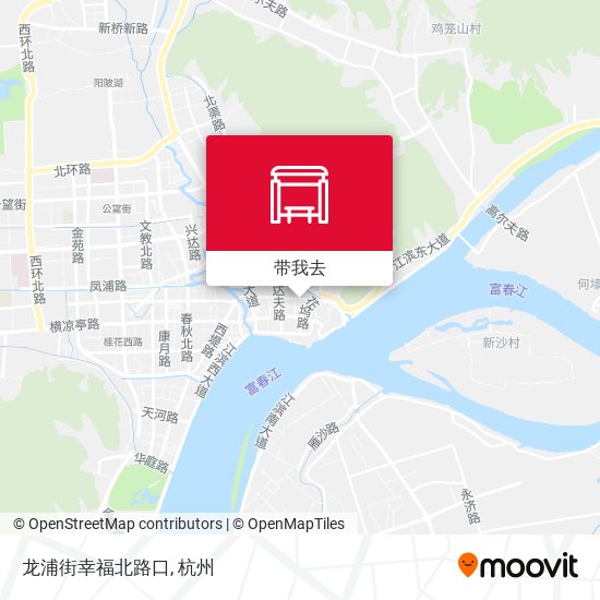 龙浦街幸福北路口地图
