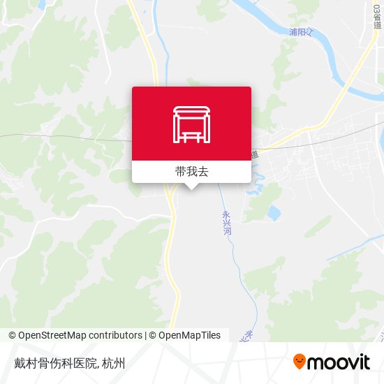 戴村骨伤科医院地图