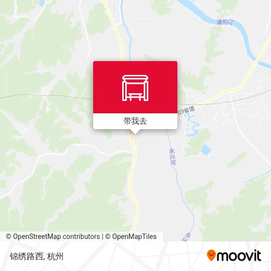 锦绣路西地图