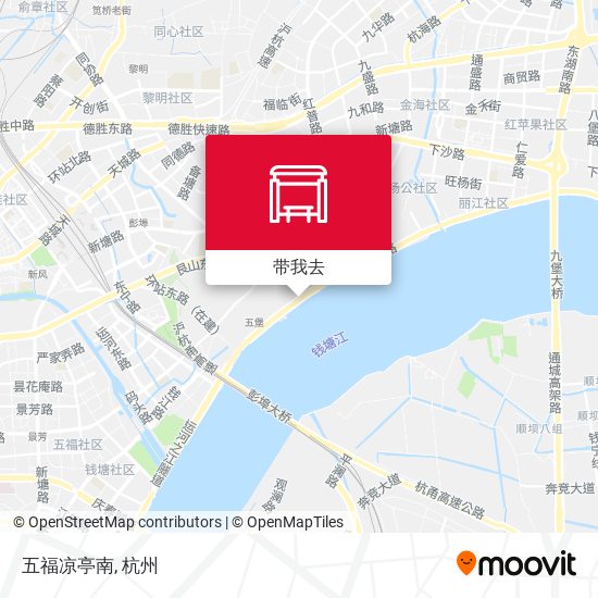 五福凉亭南地图