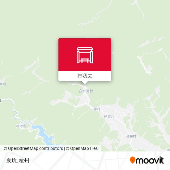 泉坑地图