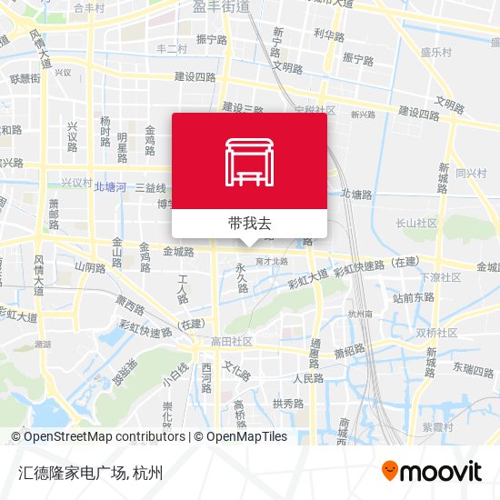 汇德隆家电广场地图