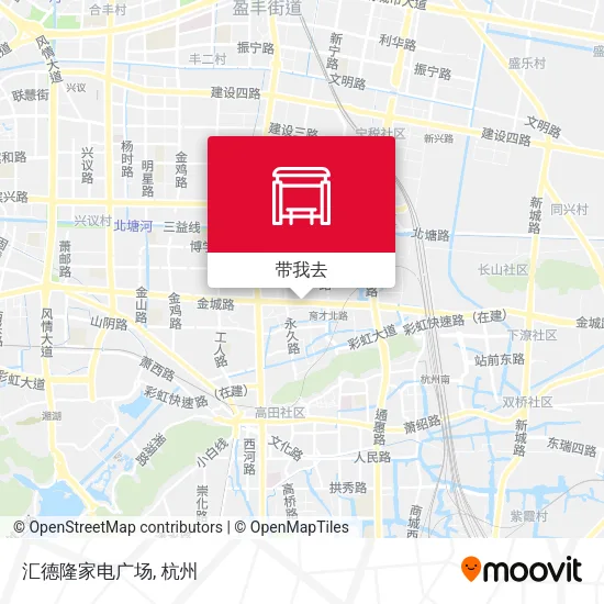 汇德隆家电广场地图