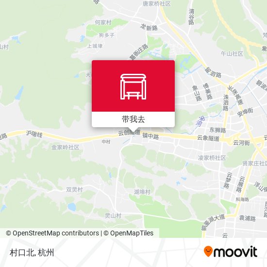 村口北地图