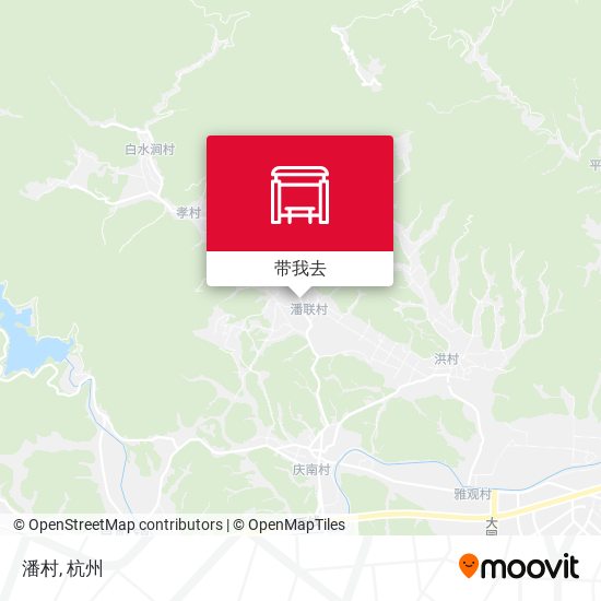 潘村地图