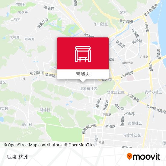 后埭地图