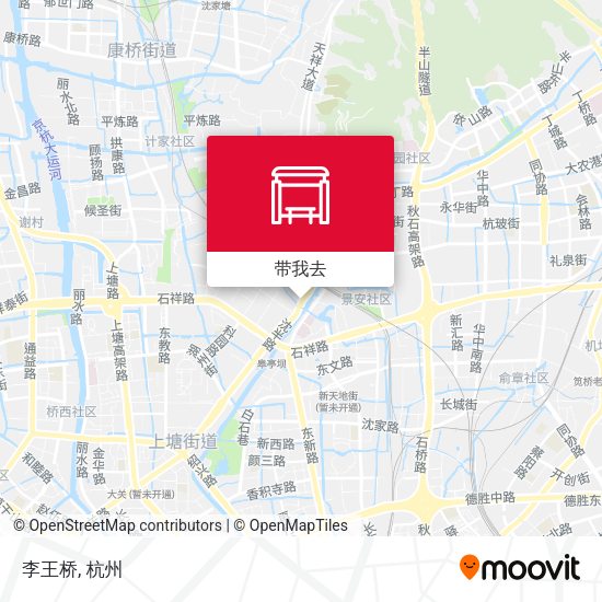 李王桥地图