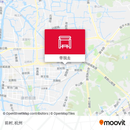 前村地图
