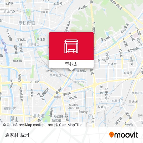 袁家村地图