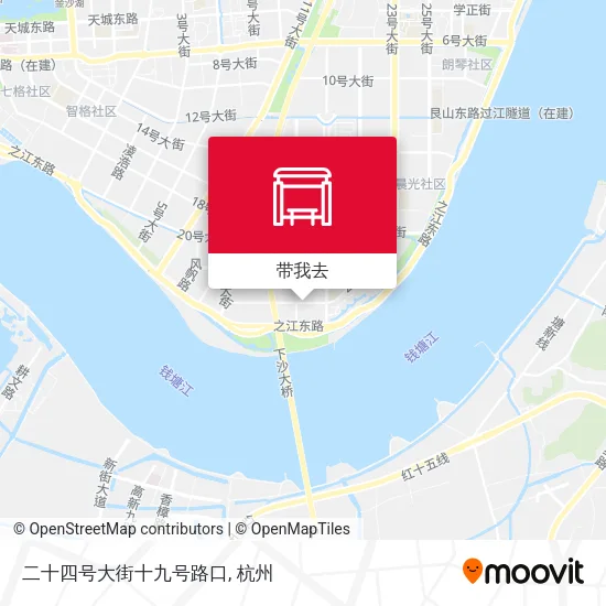 二十四号大街十九号路口地图