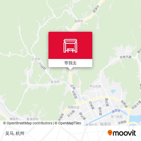 吴马地图