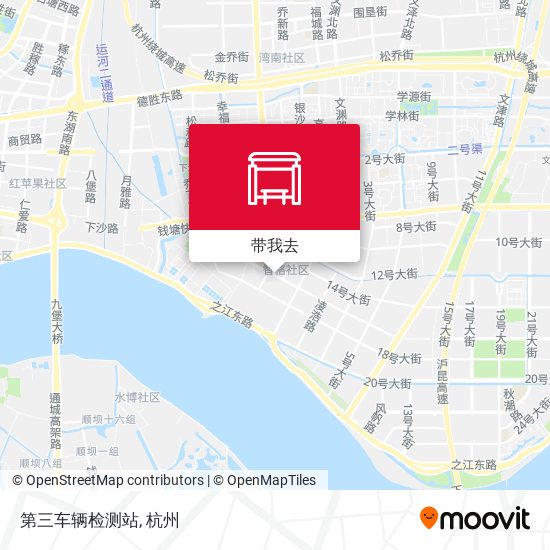 第三车辆检测站地图