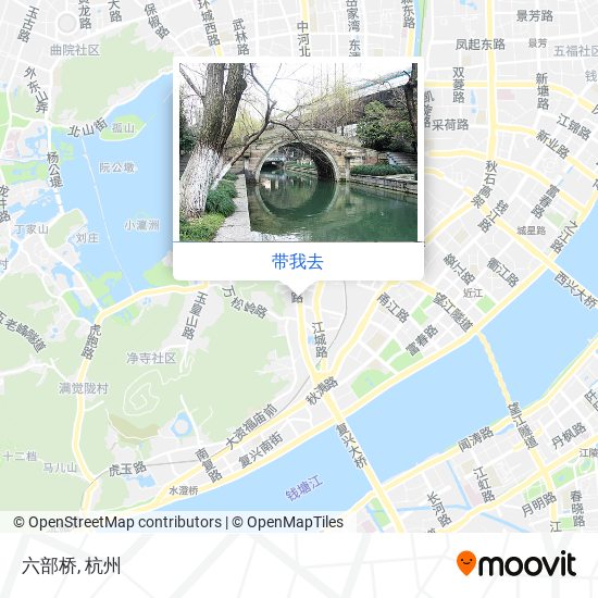 六部桥地图