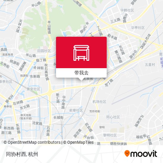 同协村西地图