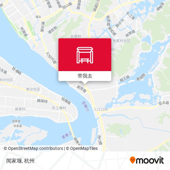 闻家堰地图